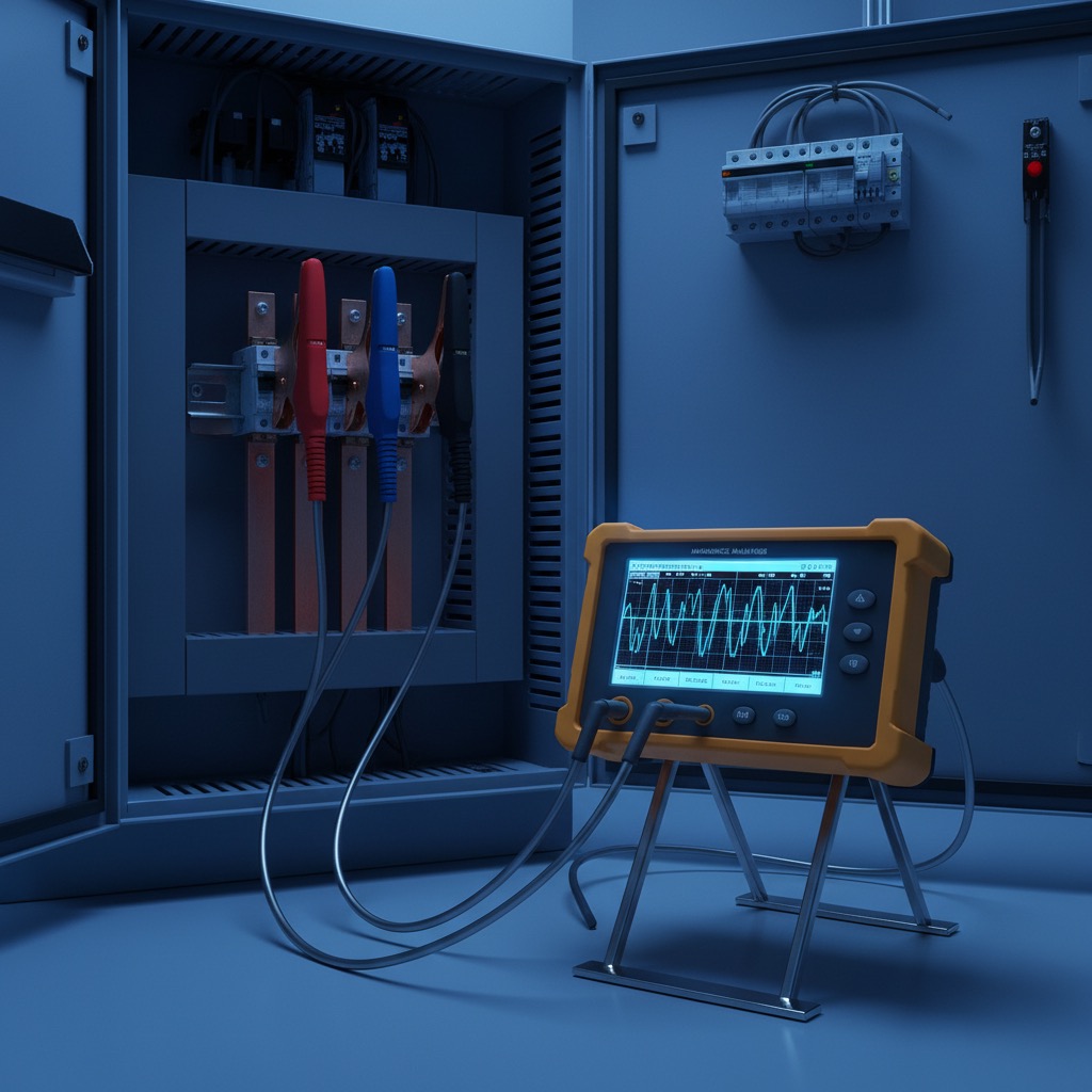 Calidad de Energía Industrial: Armónicas, Flicker y Sags bajo Código de Red